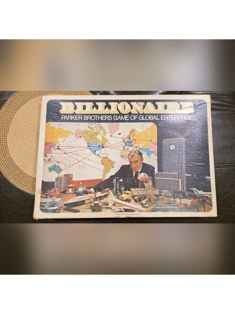 Parker Brothers Vintage Billionaire Board Game